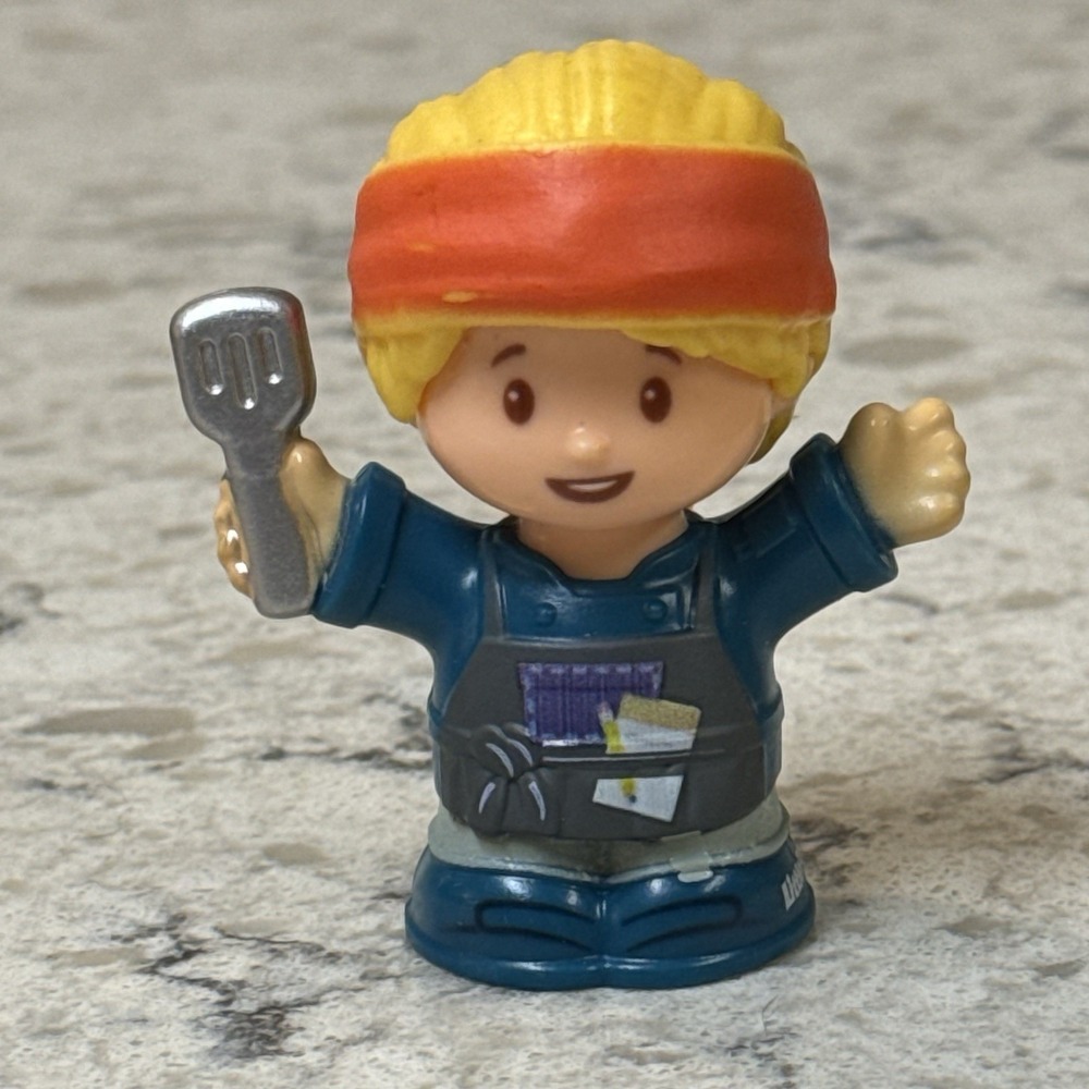 Fisher Price Little People Chef Cook Food Truck Kitchen Spatula Girl 2020 2021